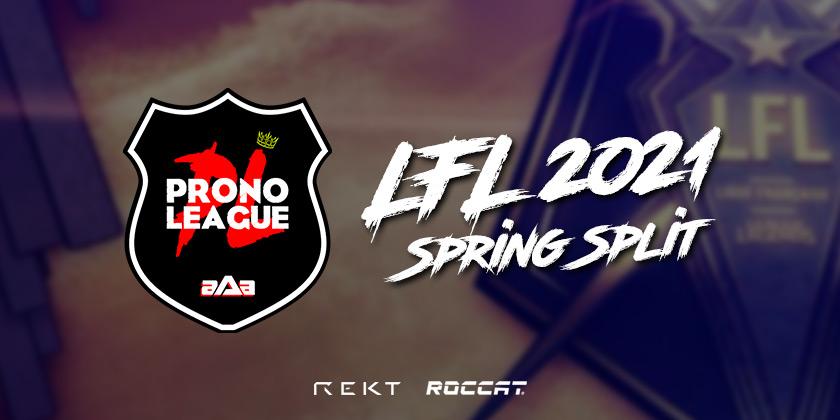 La Prono League fait son retour : pariez sur la LFL dès maintenant !
