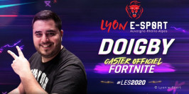 Doigby, casteur officiel de la Lyon e-Sport 2020