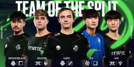 La All-Pro Team du LEC Spring Split 2024 avec Caps et BrokenBlade