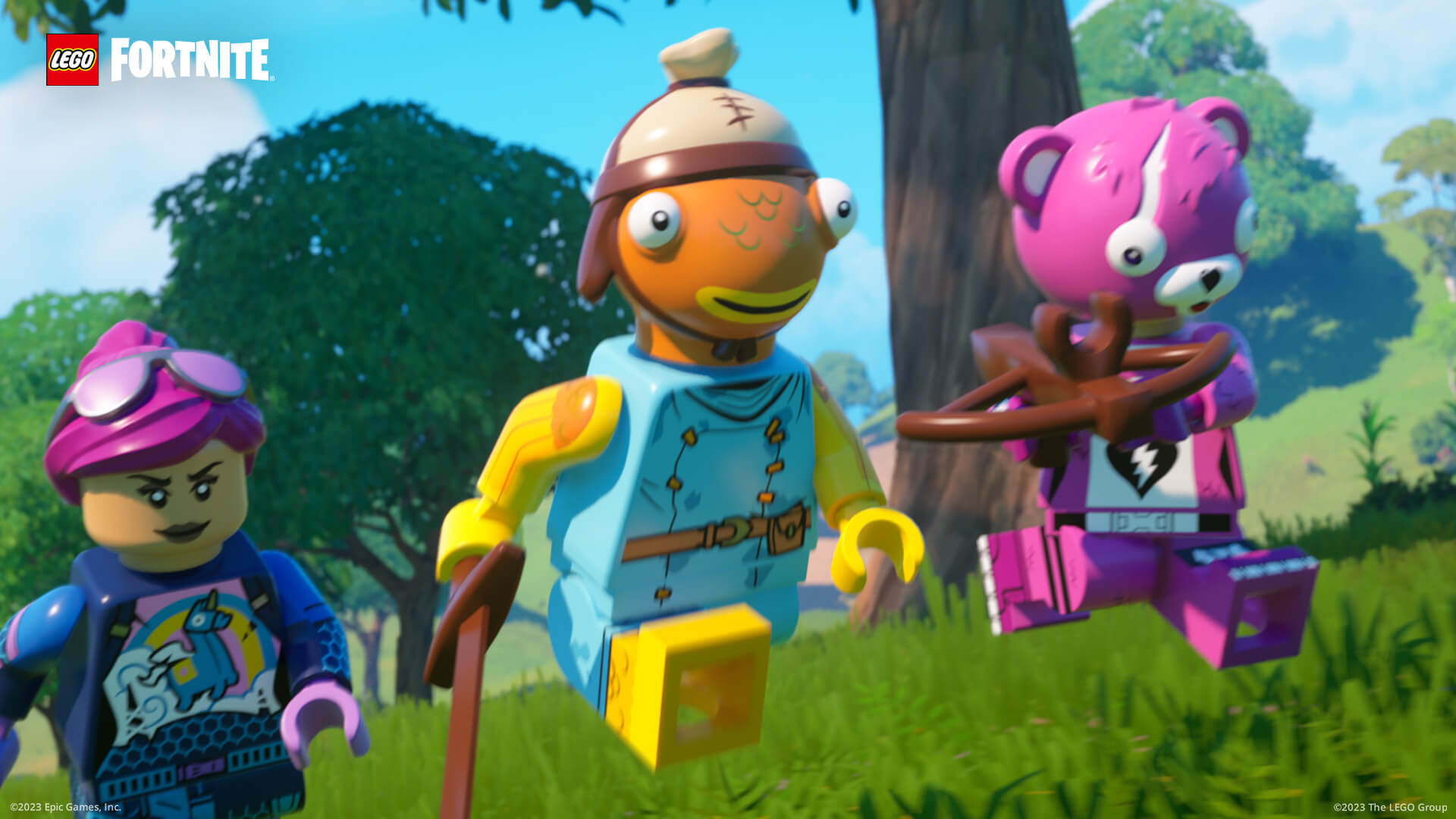 LEGO Fortnite amis