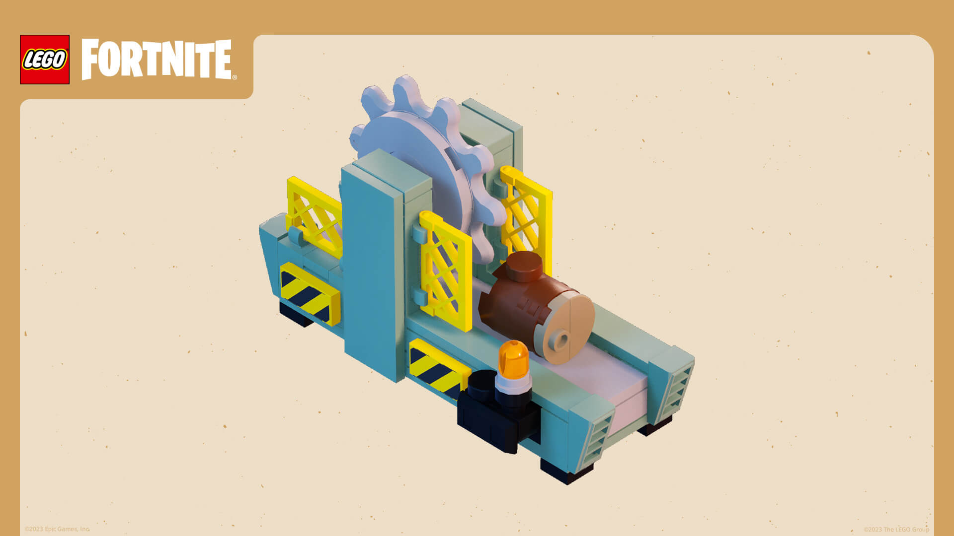 LEGO Fortnite scierie