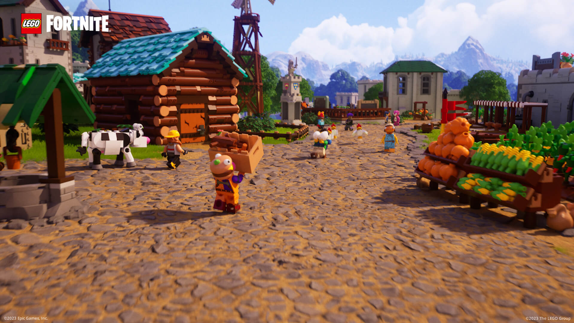 LEGO Fortnite village