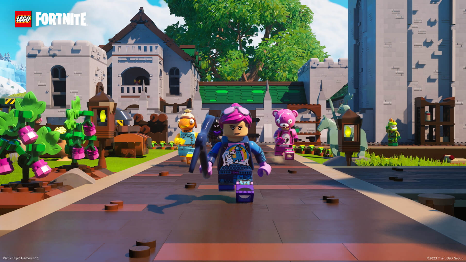 Jouer à LEGO Fortnite
