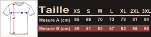 Guide taille maillot esport